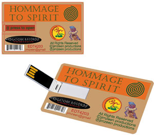 The Spirit Moves Us  - Hommage to Spirit USB Card