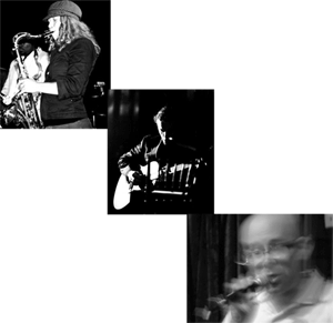 The Holly Martins: Kasey Knudsen, Eric Vogler, Lorin Benedict 