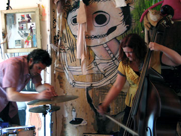 duo B Jason Levis and Lisa Mezzacappa